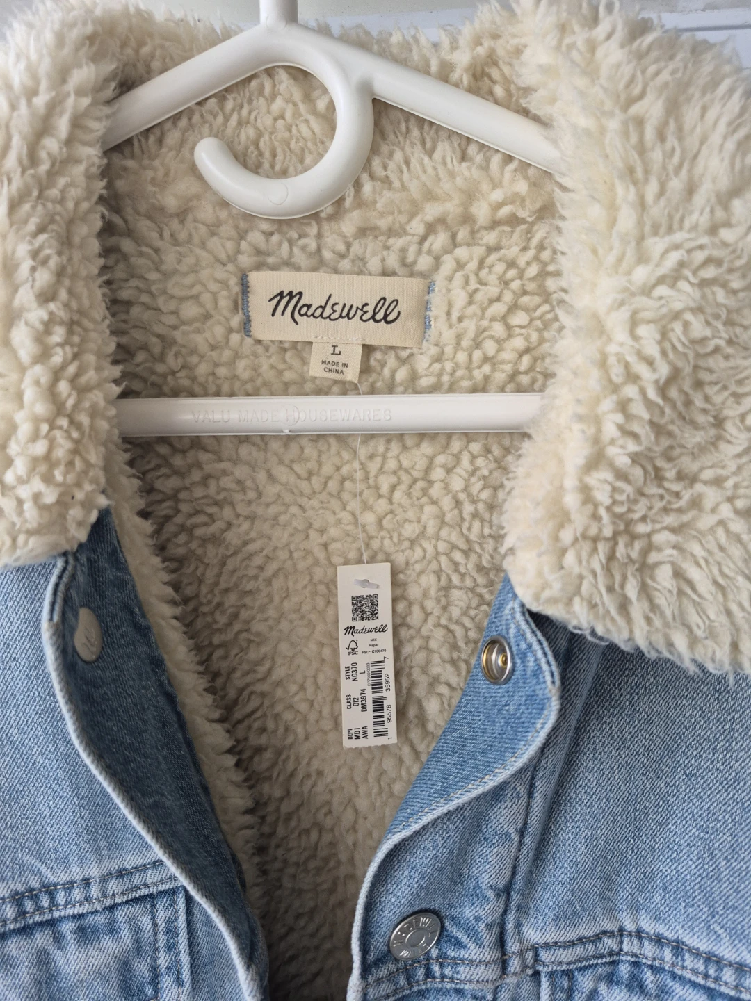 Madewell Sherpa-Lined Denim Jacket - photo 3