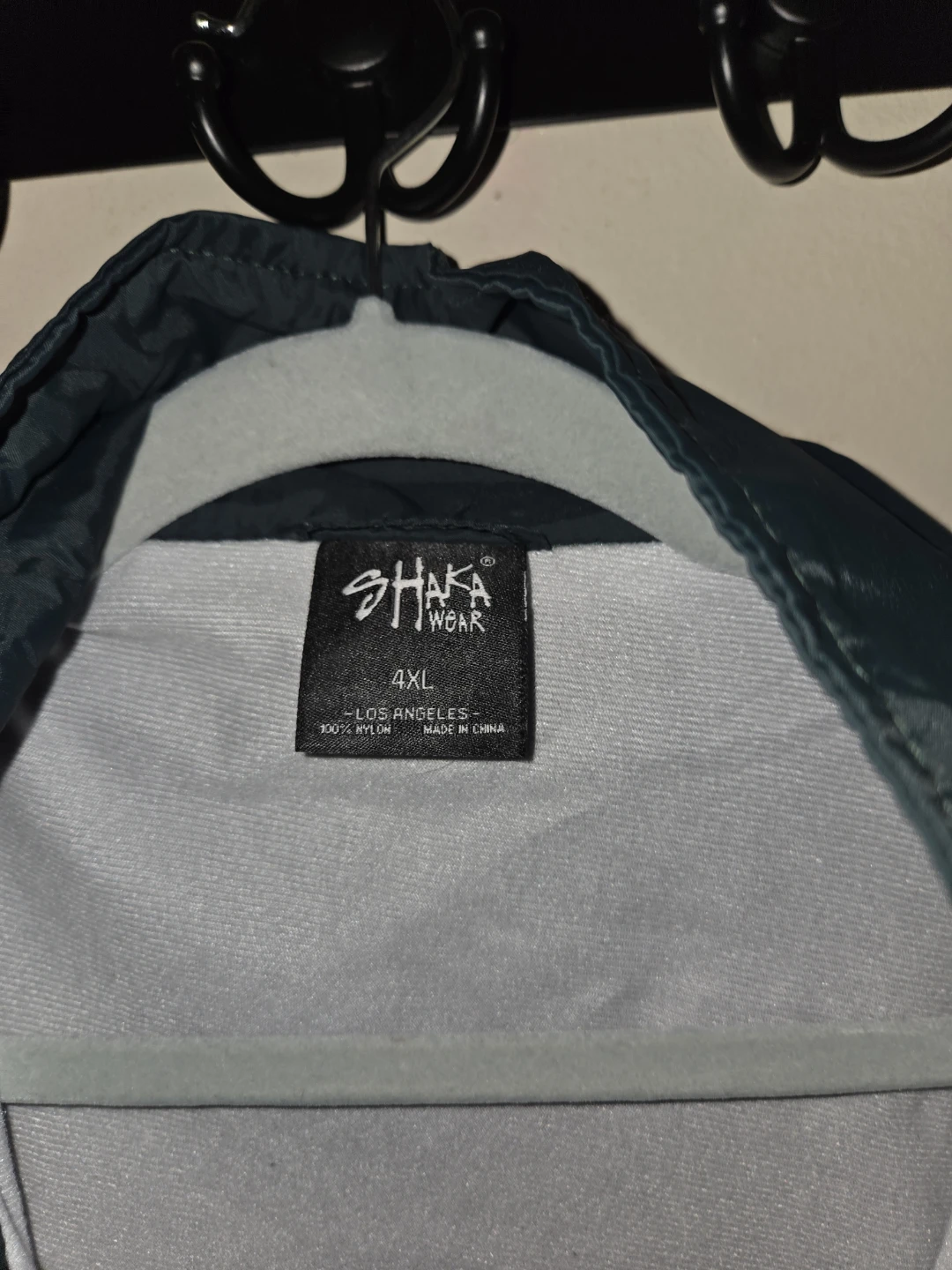 Shaka Wear Hunter Green Coach Jacket in a Men's 4XL - photo 2