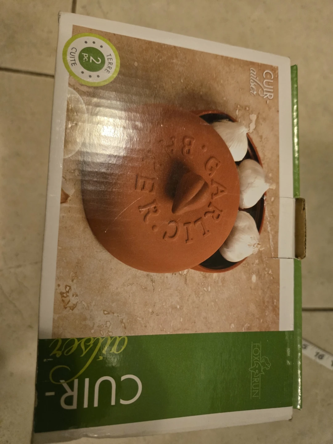 Fox Run Terra Cotta Garlic Baker - photo 3