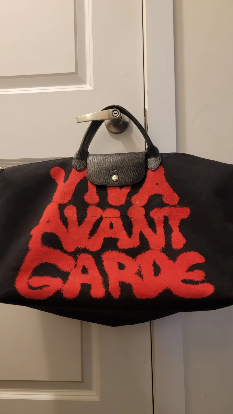 Jeremy Scott x Longchamp Viva Avant Garde Le Pliage Bag