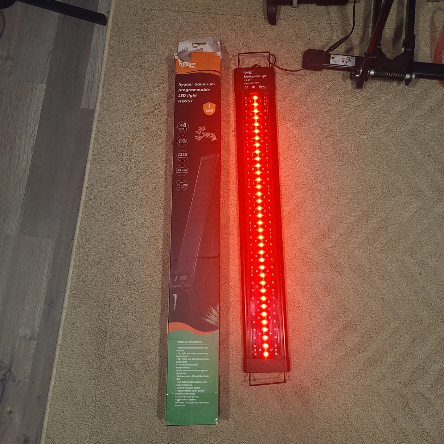 Hygger HG957 Programmable Aquarium LED Light - photo 2