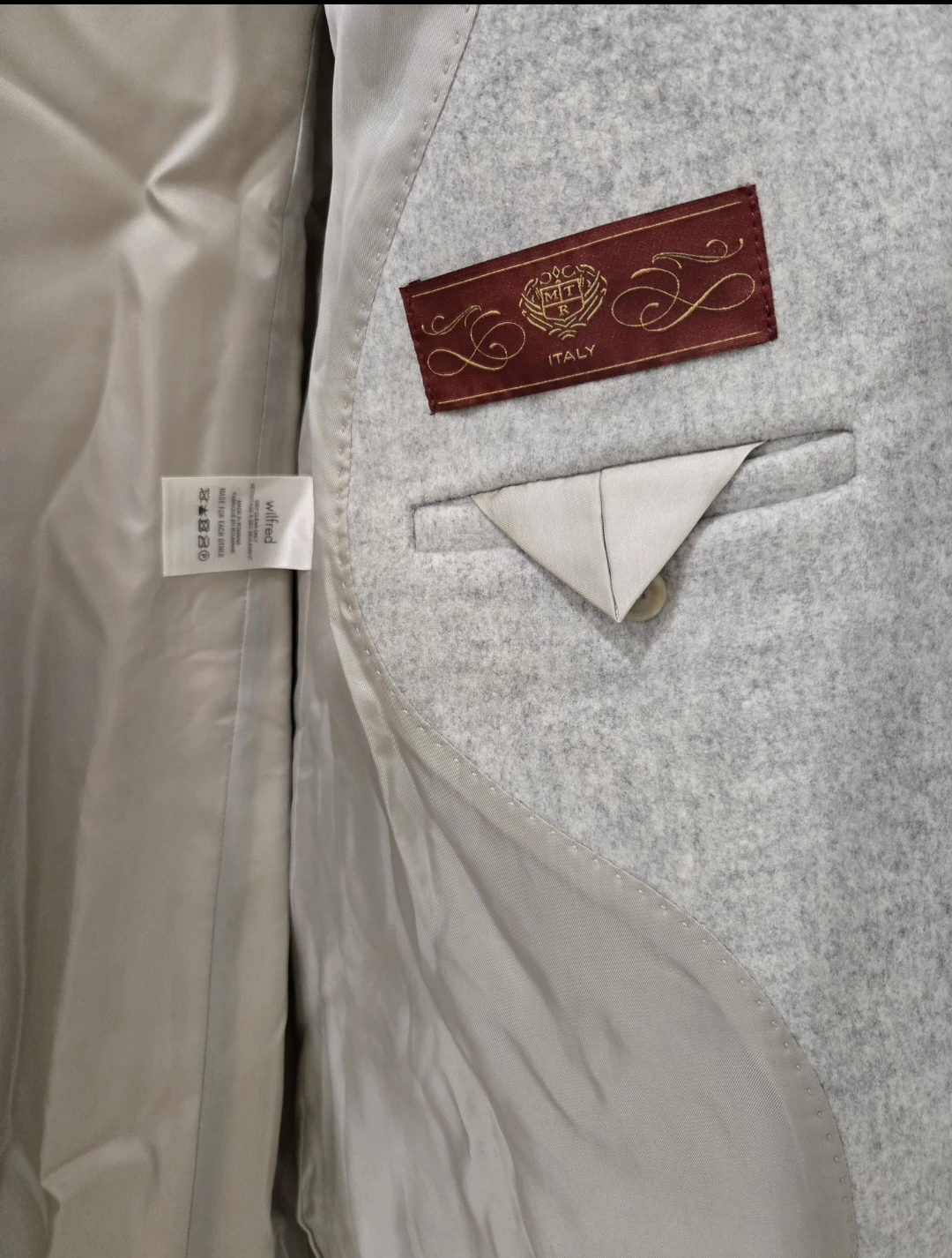 Aritzia The Cocoon Jacket light Grey XS - photo 5