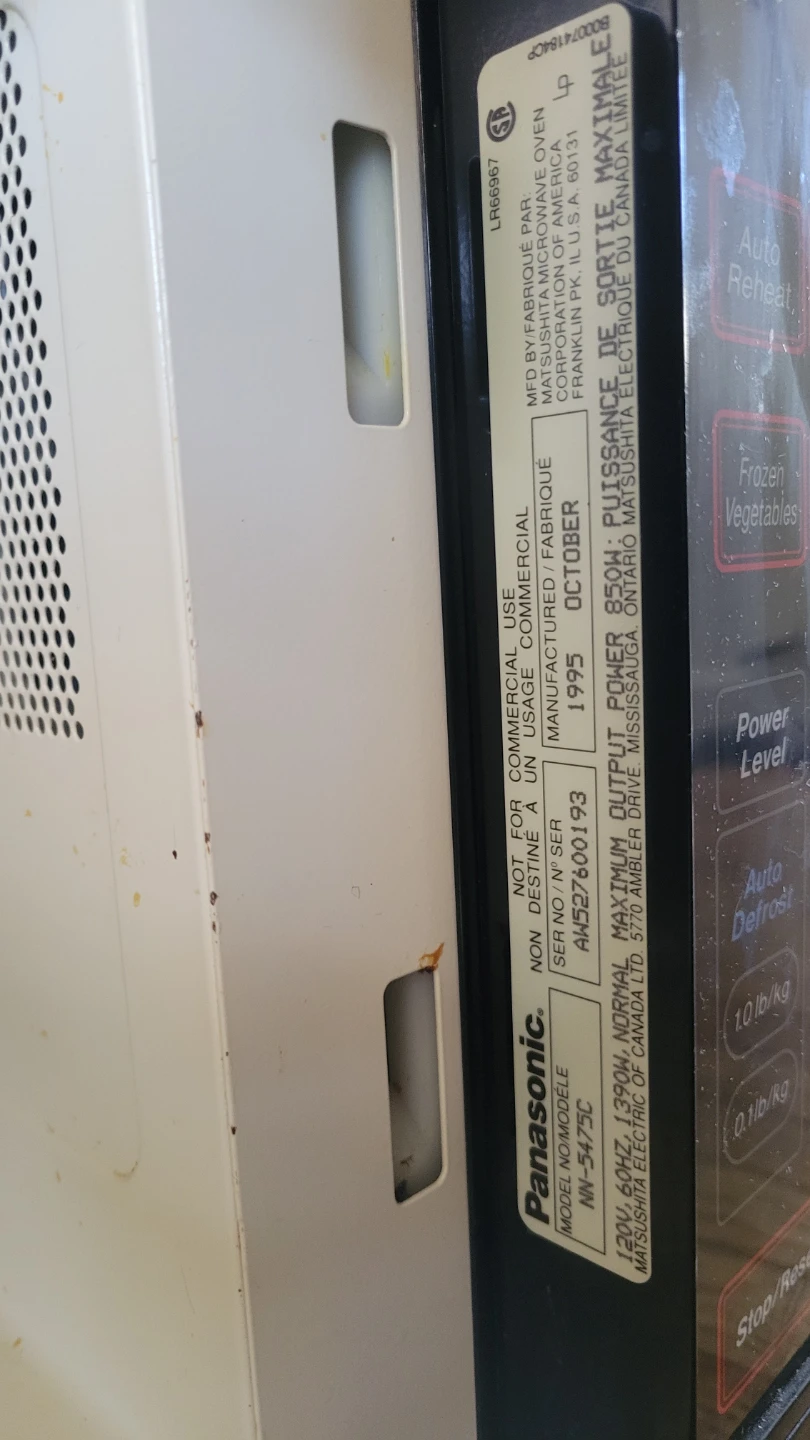 Panasonic Countertop Microwave - photo 2