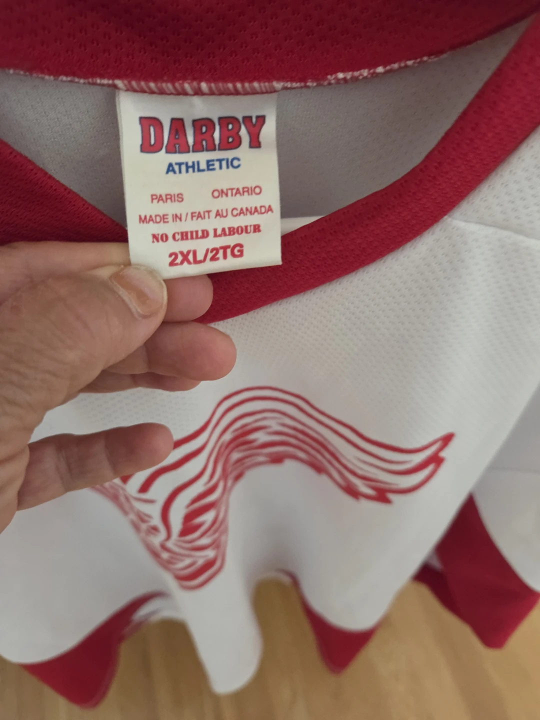 Darby Athletic Red Wings Jersey - photo 2