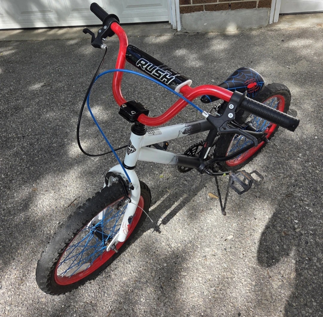 Huffy Rush Spider-Man Kids Bicycle