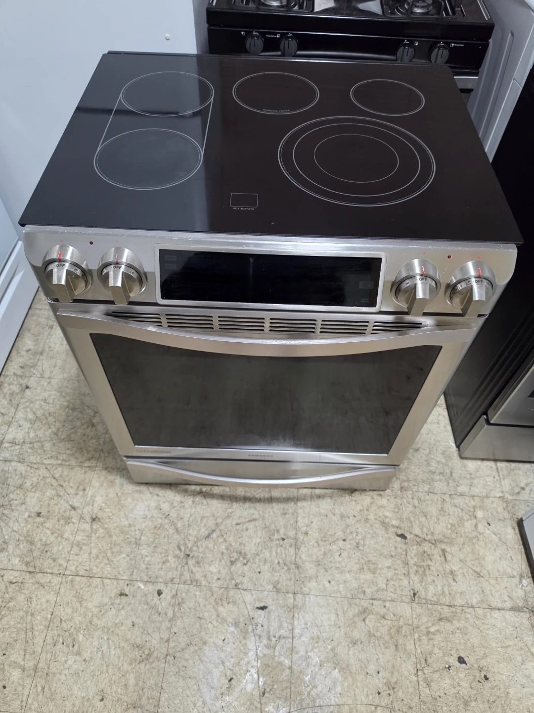 Samsung Chef Collection Electric Slide-in Range - photo 2