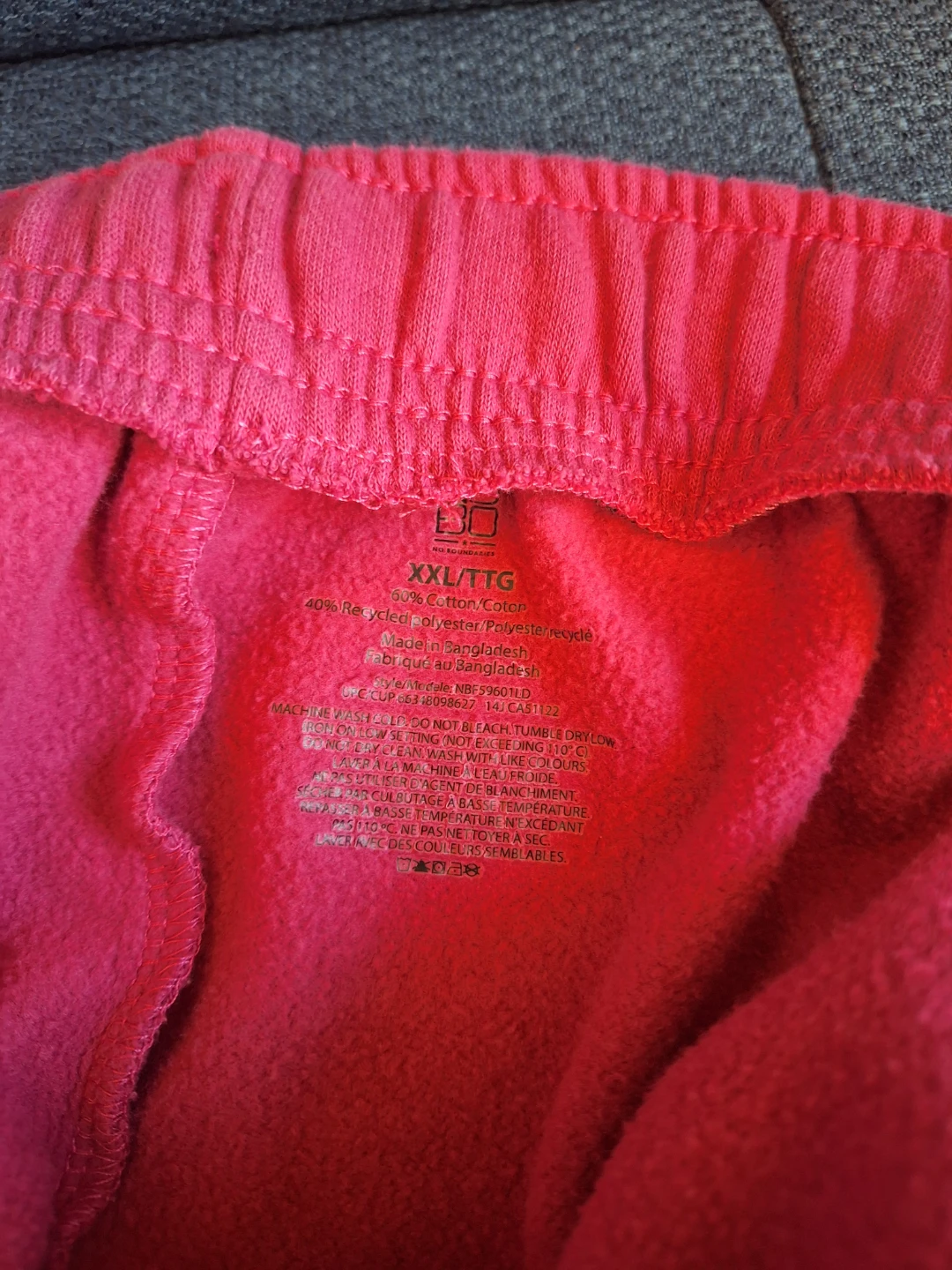 No Boundaries Pink Sweatpants XXL - photo 4