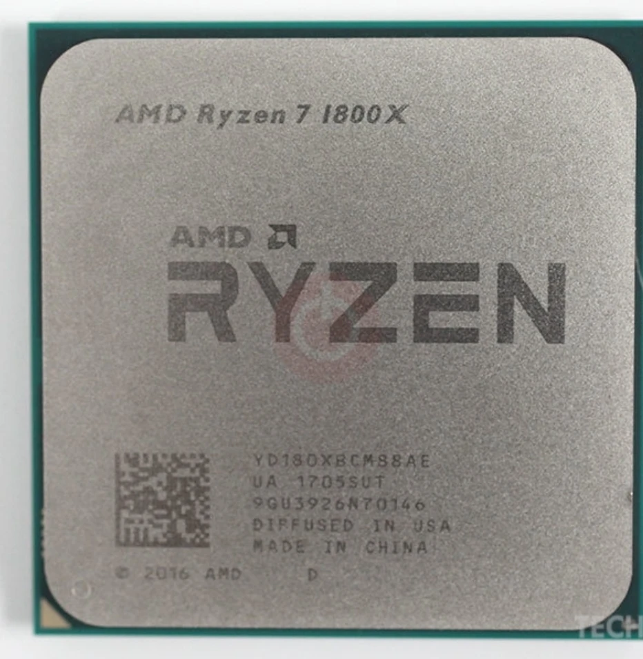 Motherboard Crosshair VI Hero AM4 and CPU Ryzen 7  1800X - photo 3