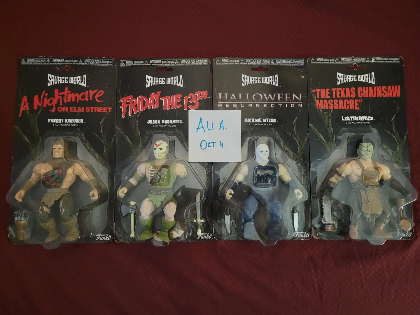 Funko Savage World Horror Action Figure Set