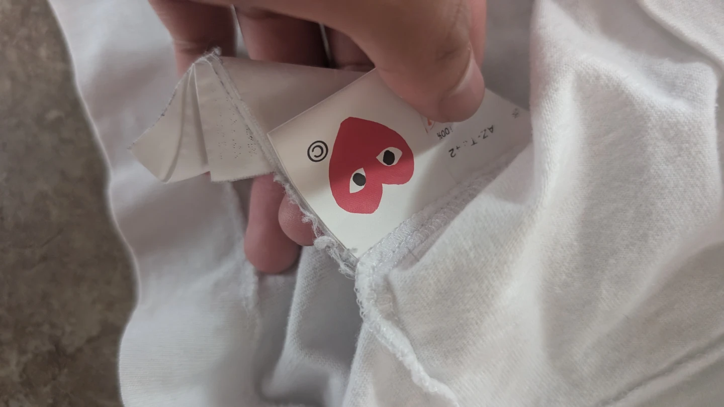 CDG Camo Heart T-Shirt - photo 3