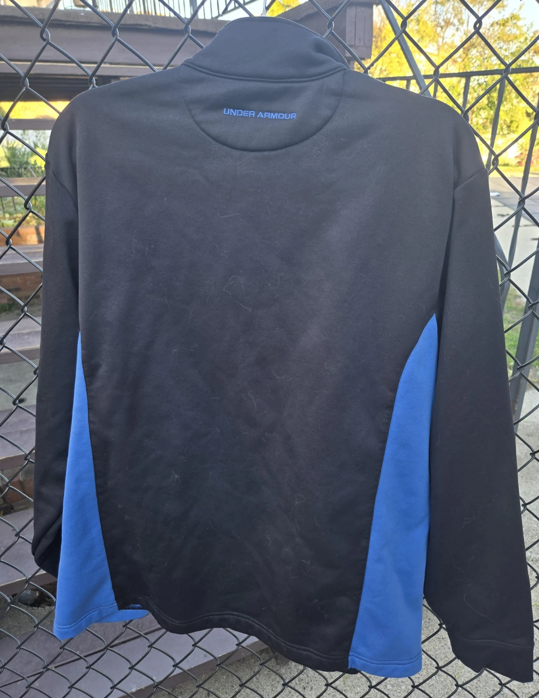 Under Armour LARGE Men's Fleece Quarter-Zip Training Pullover. - photo 3