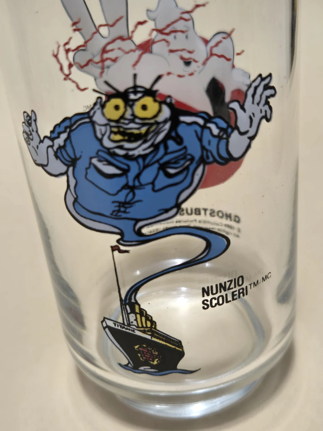 Vintage promotional Ghostbusters II set of six glasses - photo 3