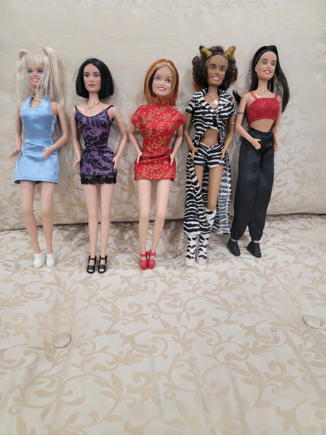 Set of 5 Spice Girls Collector Dolls