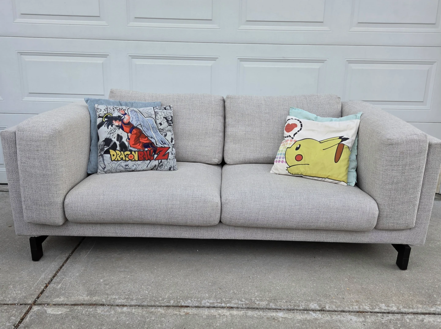 Vintage IKEA NOCKEBY Loveseat in Teno Beige. Mint from Showhome!