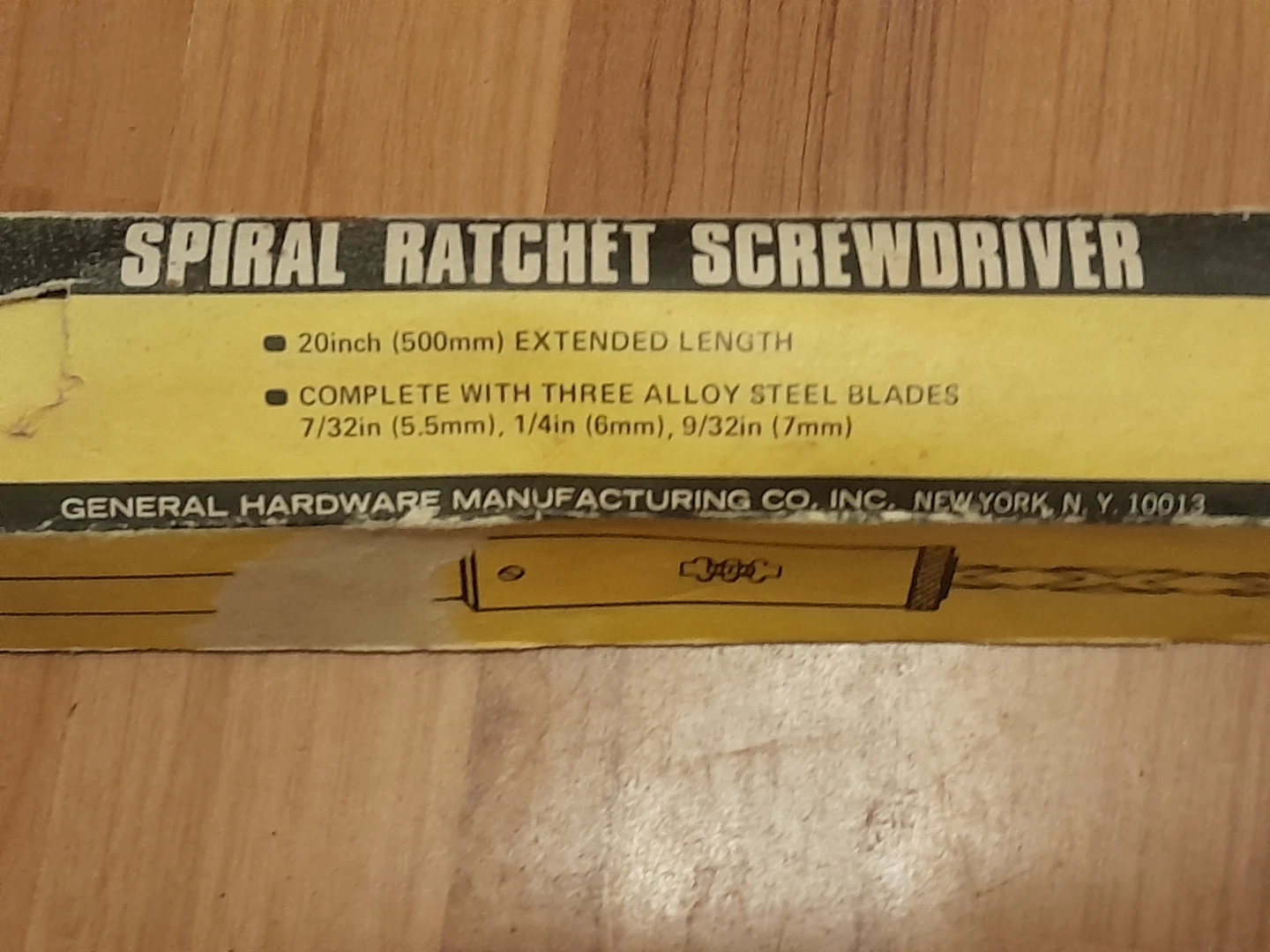 General Hardware Spiral Ratchet Screwdriver No. 1510 - photo 5