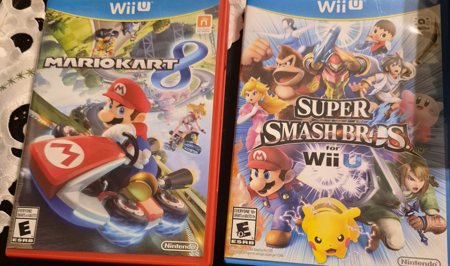 Mario Kart 8 and Super Smash Bros for Wii U