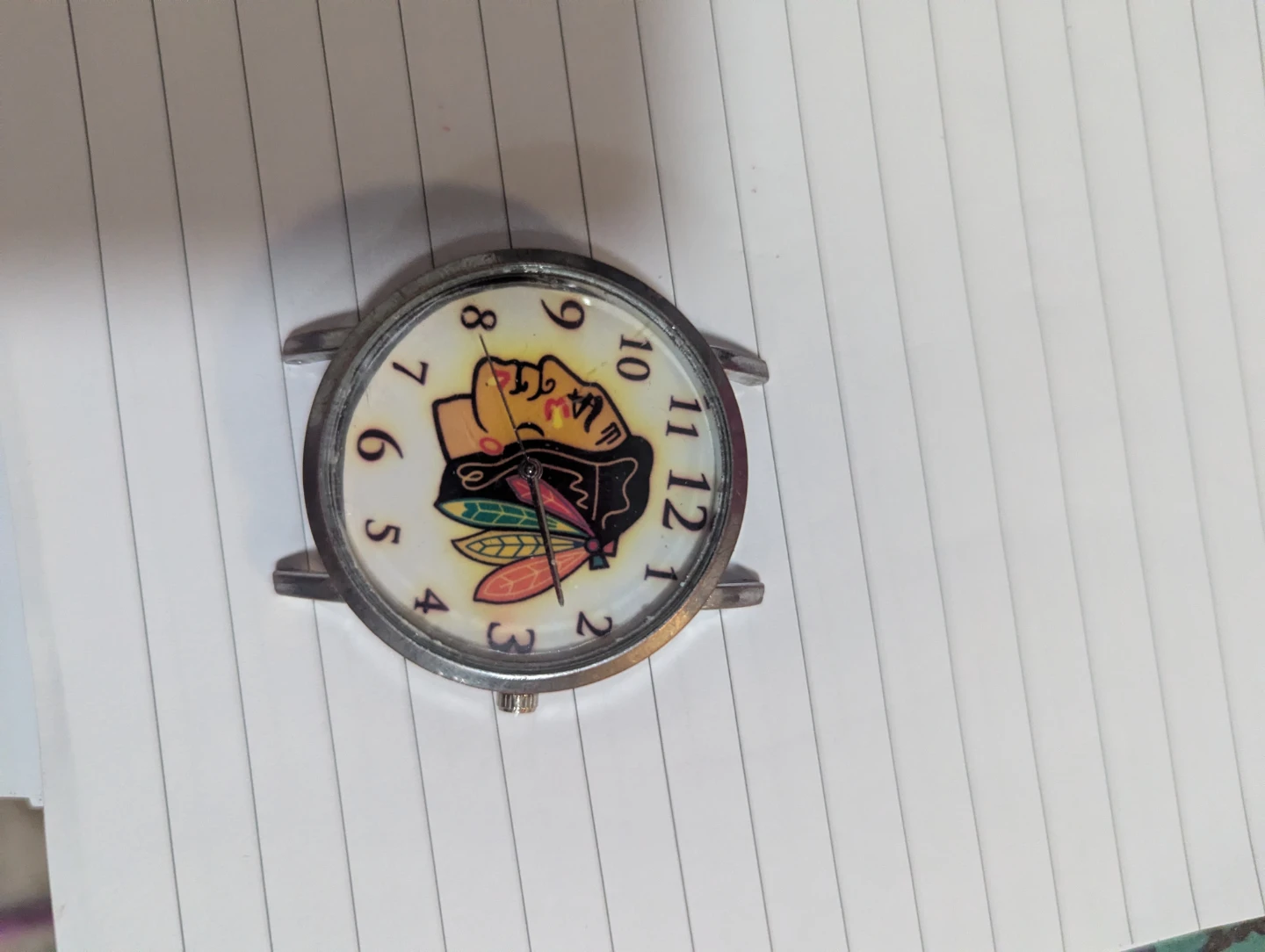 Chicago Blackhawks Analog Watch Case