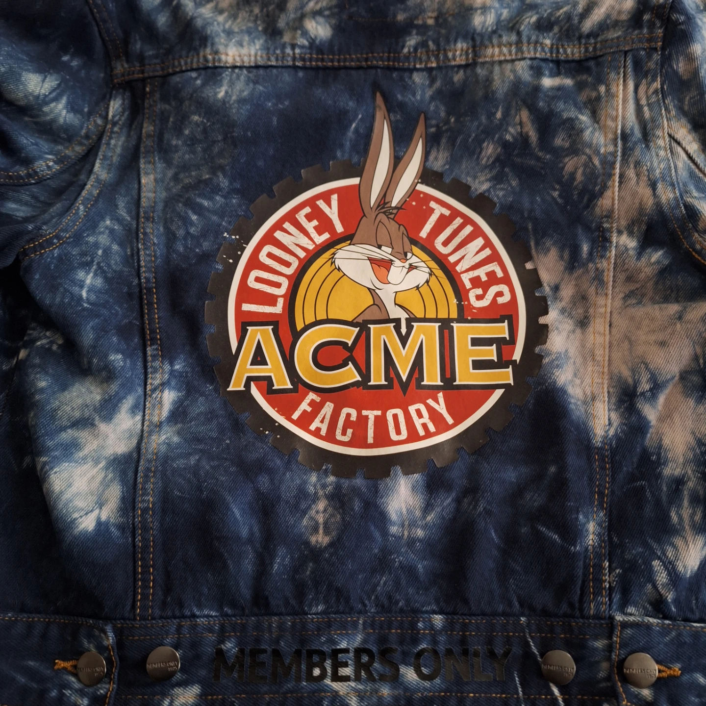 Looney Tunes Members Only Denim Jacket - photo 4