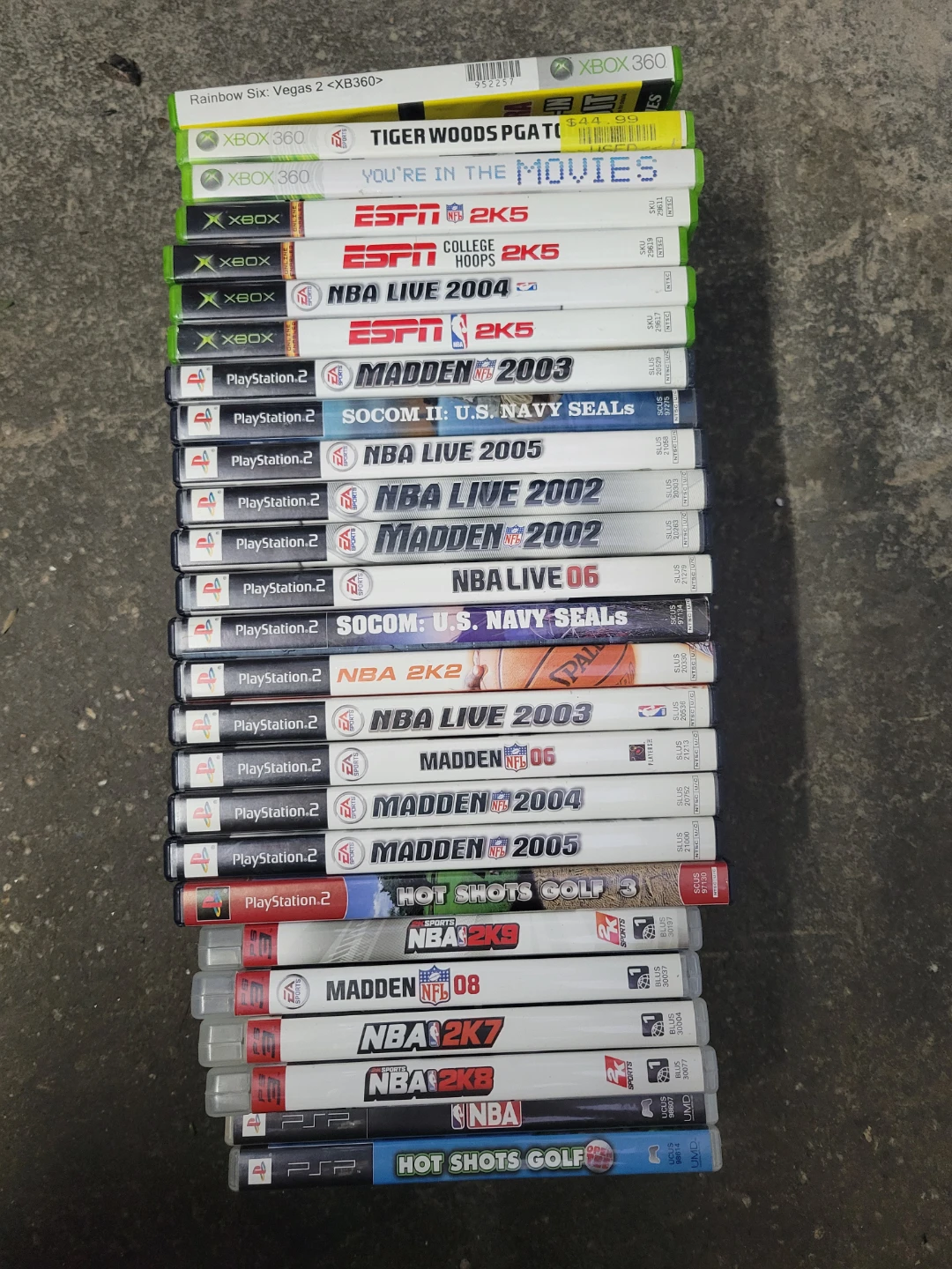 Games for PS2/PS3 and XBOX/XBOX360 - photo 2