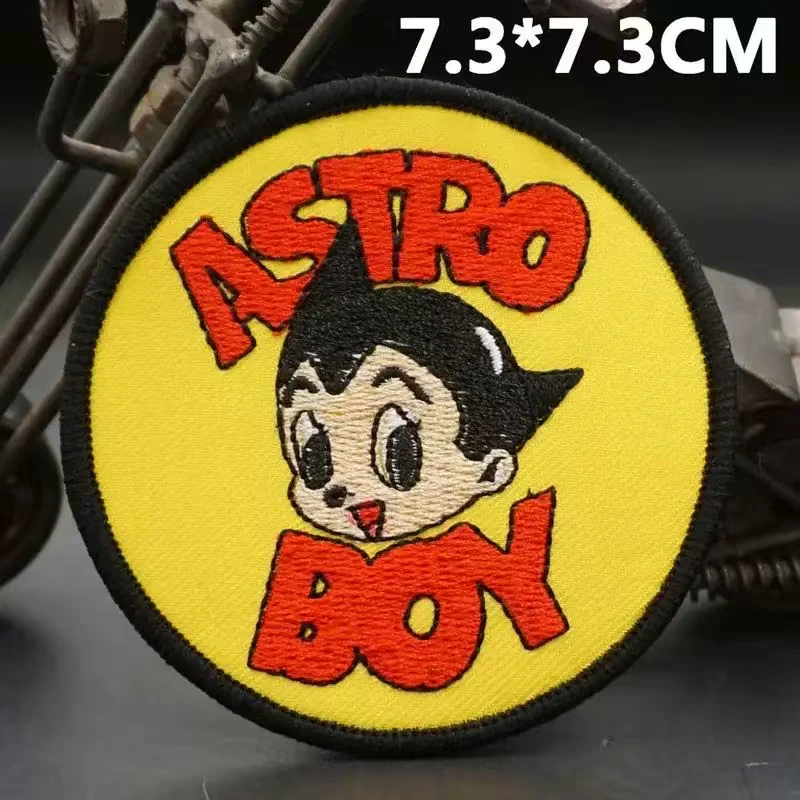 New Astro Boy Embroidered Iron-On Patches - photo 4