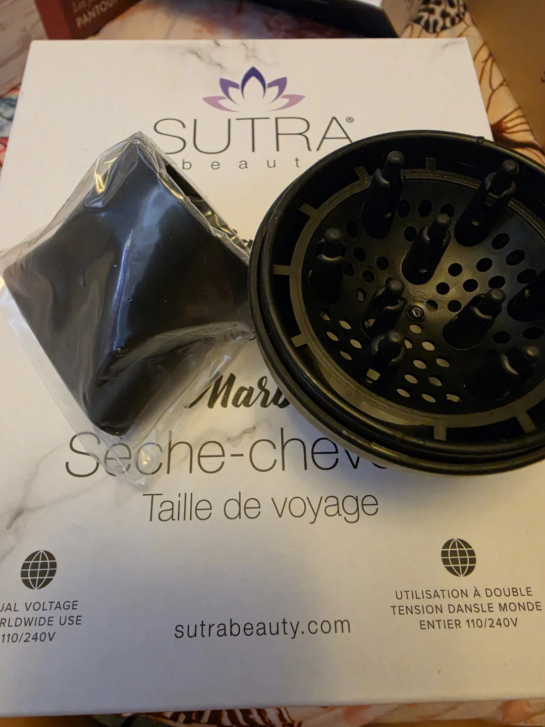 Sutra Beauty Marble Travel Blow Dryer - photo 4
