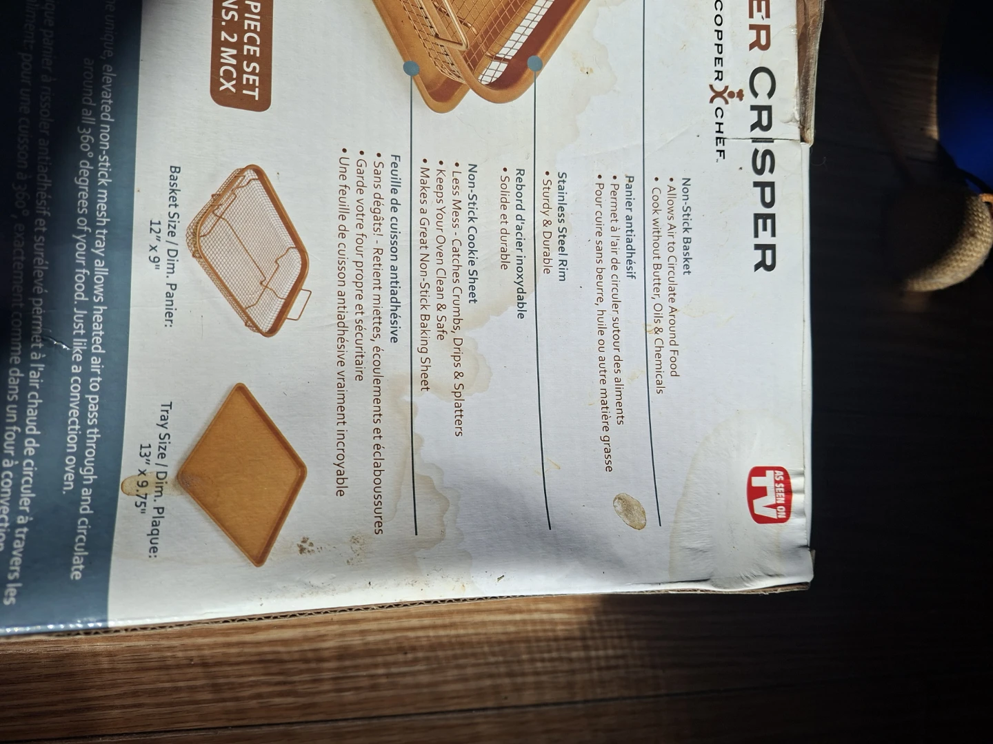 Copper Chef Copper Crisper 2-Piece Set - photo 4