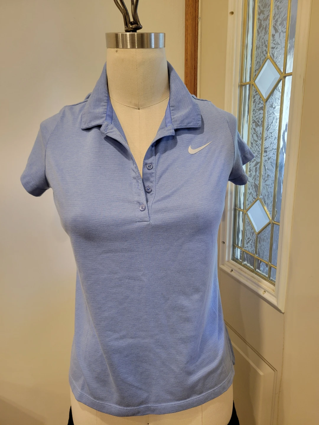 Nike Golf Dri-Fit Polo Shirt - Blue - Large