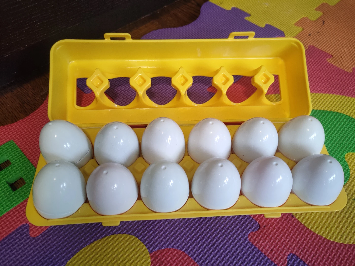 Toddler Shape Matching Egg Toy