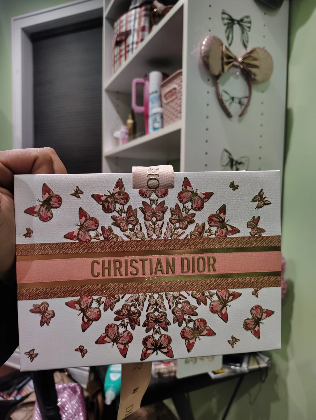Christian Dior Butterfly Gift Box and Shopping Bag - photo 5