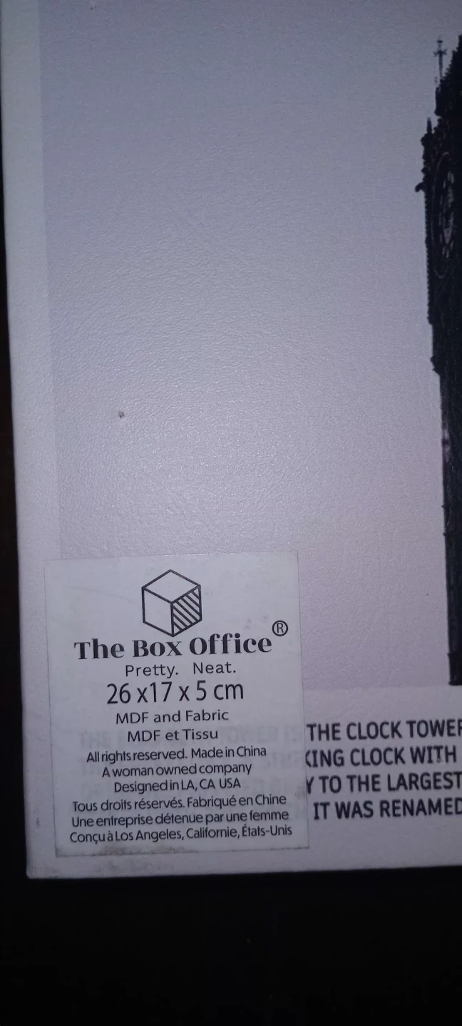 The Box Office London Secret Book Storage Box - photo 4