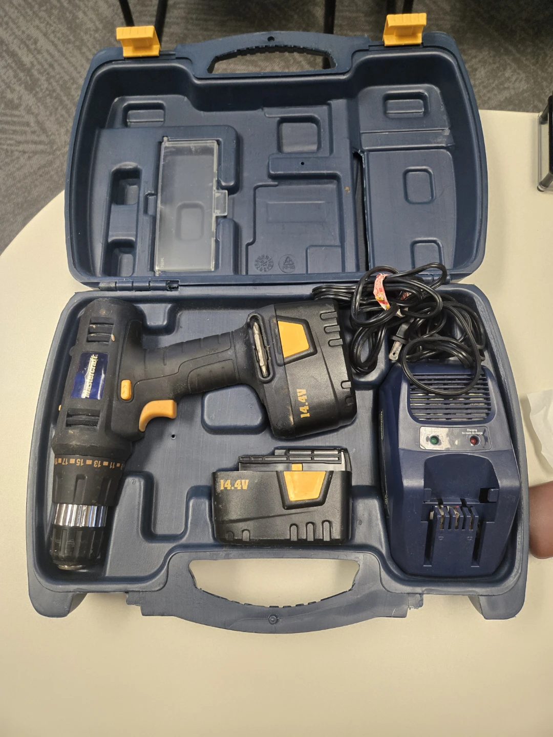 Mastercraft 14.4V Cordless Drill.
