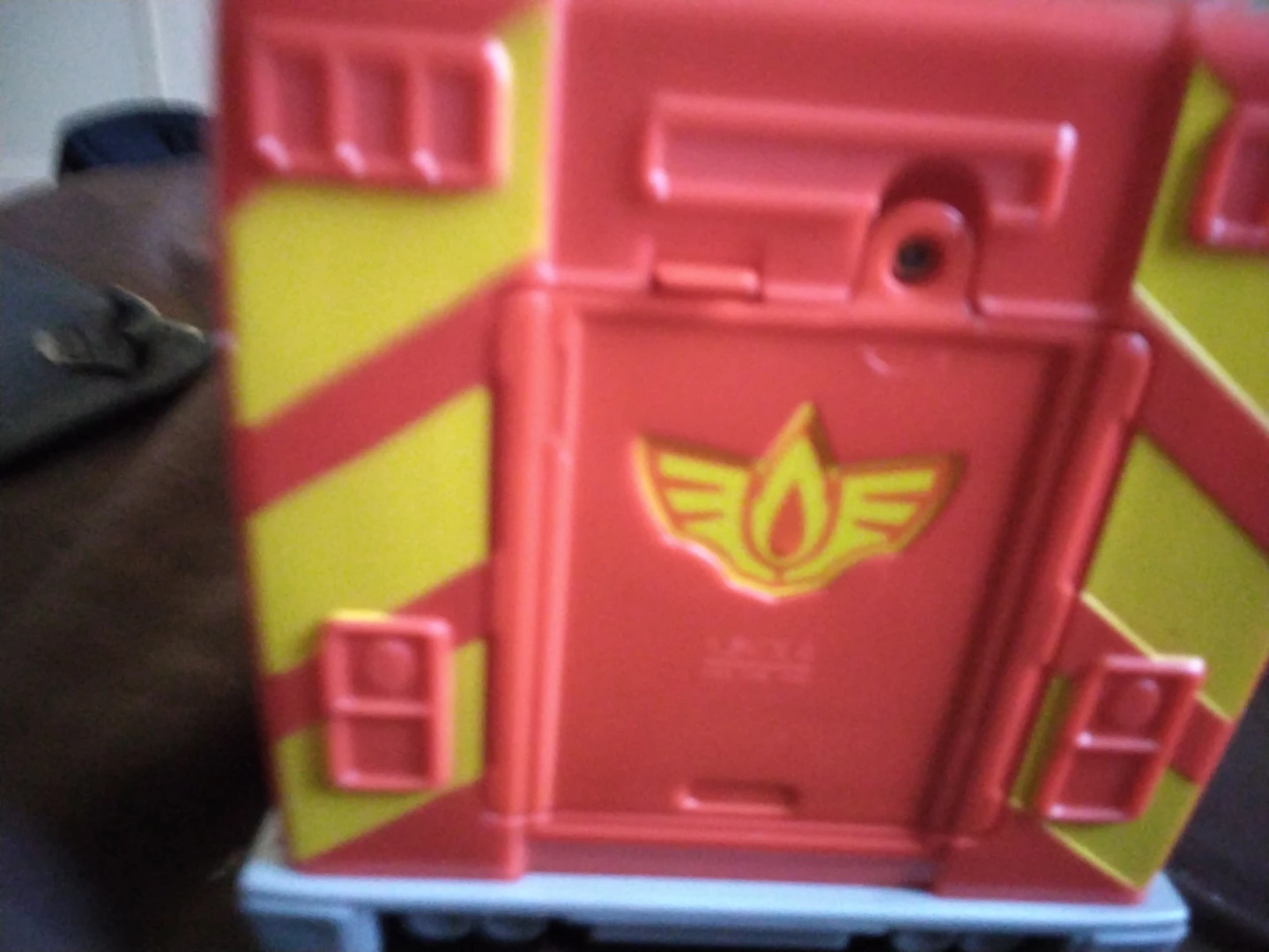 Red Plastic Toy Fire Truck - photo 4