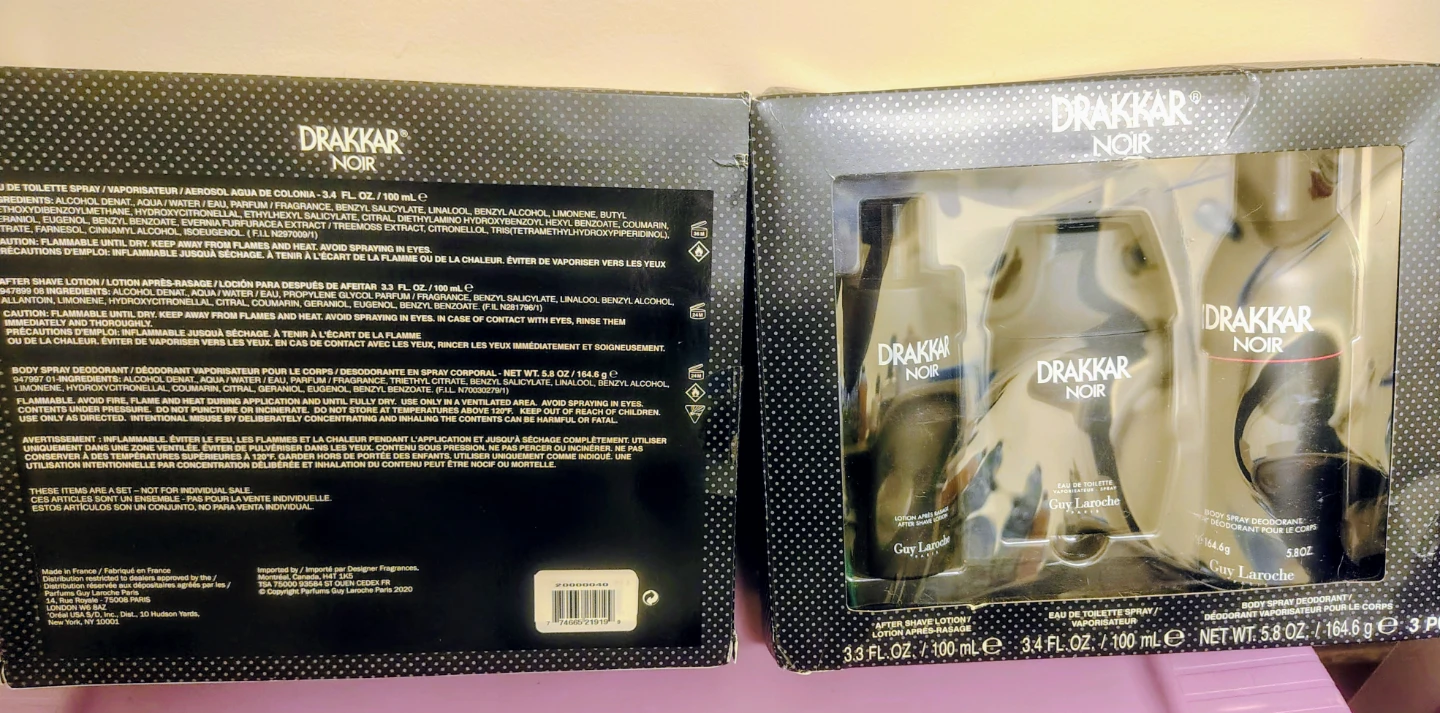 Drakkar Noir 3-Piece Gift Set (30$ each) - photo 2
