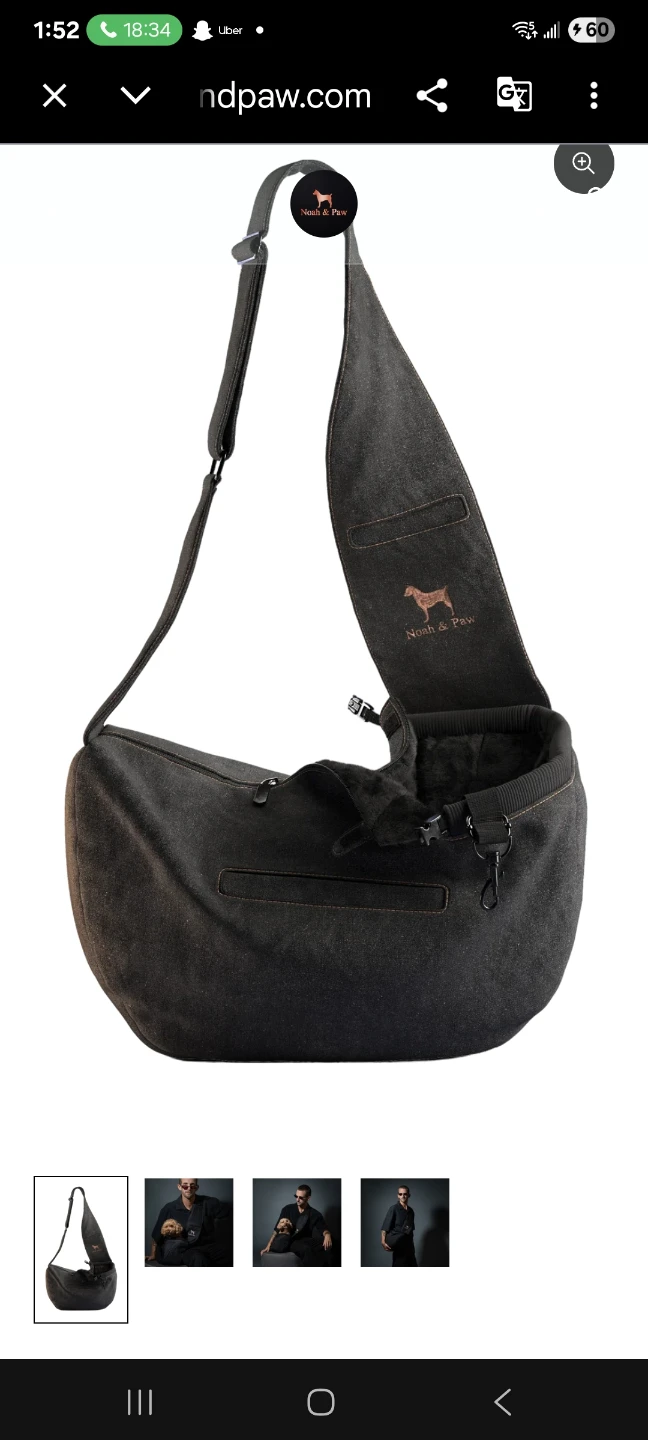 Noah & Paw Pet Sling Carrier