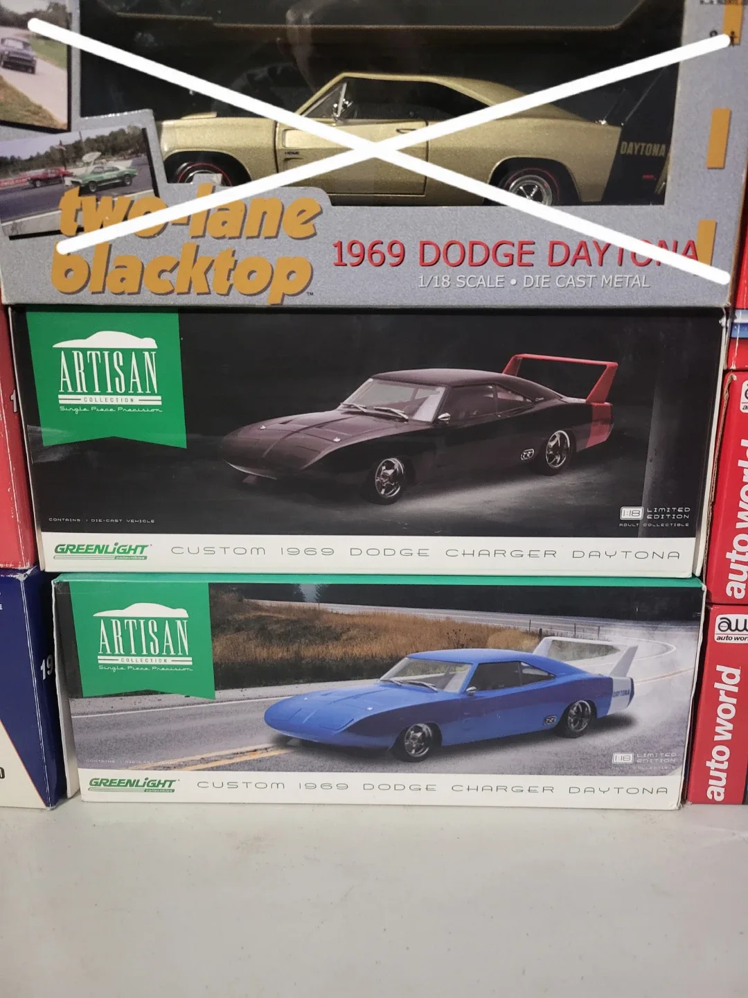 1969 Dodge Charger Daytona and superbirds 1/18 Die-Cast Model - photo 2