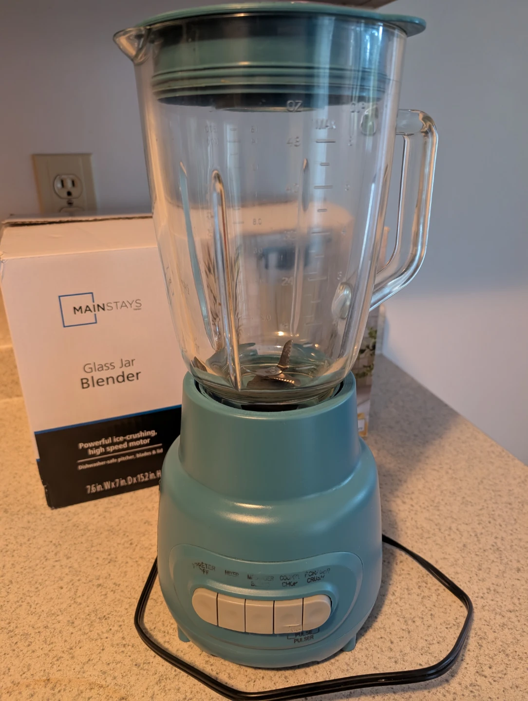 Mainstays Glass Jar Blender