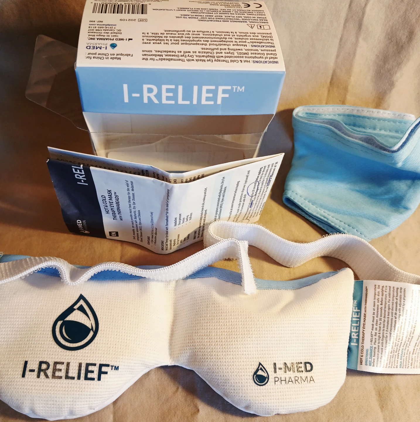 I-RELIEF Hot & Cold Therapy Eye Mask - photo 4