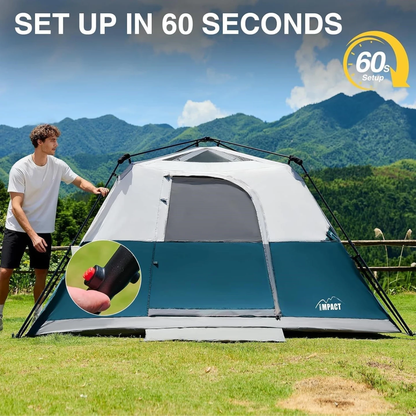 Impact Instant Setup Camping Tent