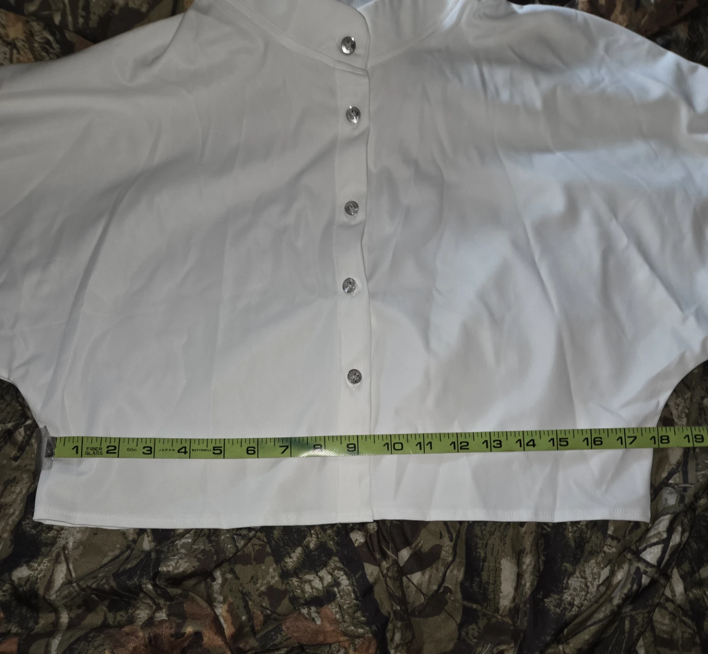 Unbranded White Cropped Top in a Ladies L - photo 4