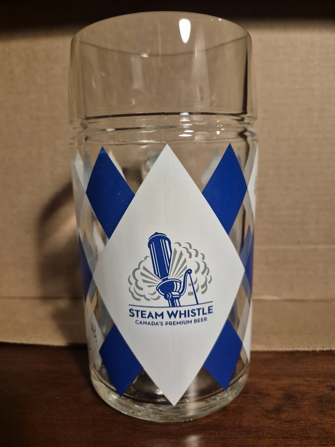 Steam Whistle Beer Mug and Opener Set