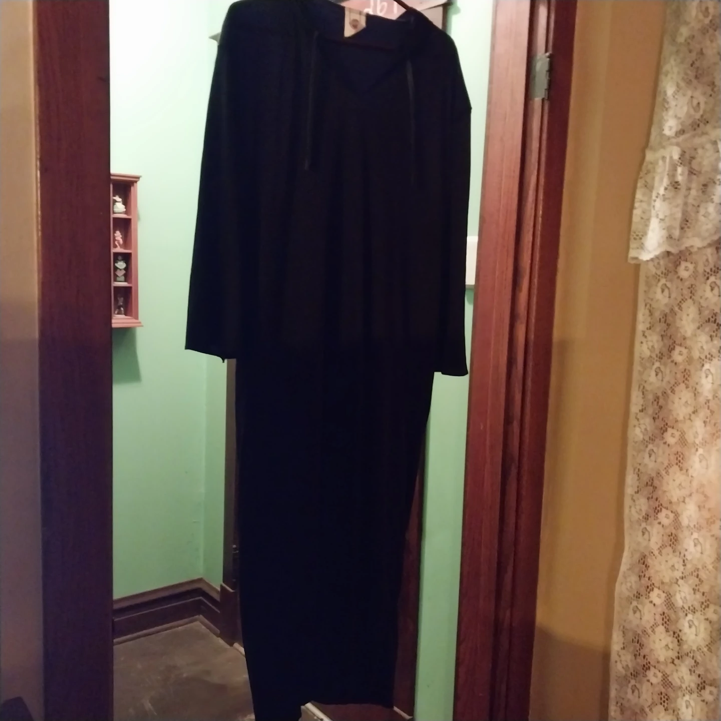 Halloween Magic Dimension Black Hooded Robe