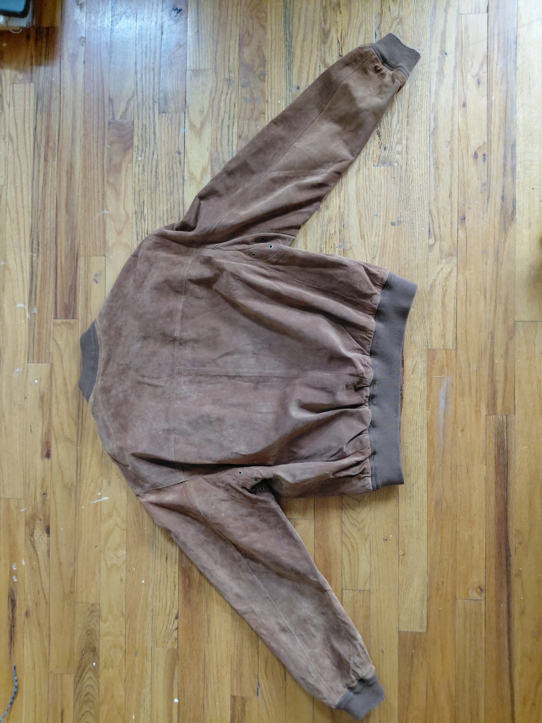 Essebi Leather Bomber Jacket - photo 2