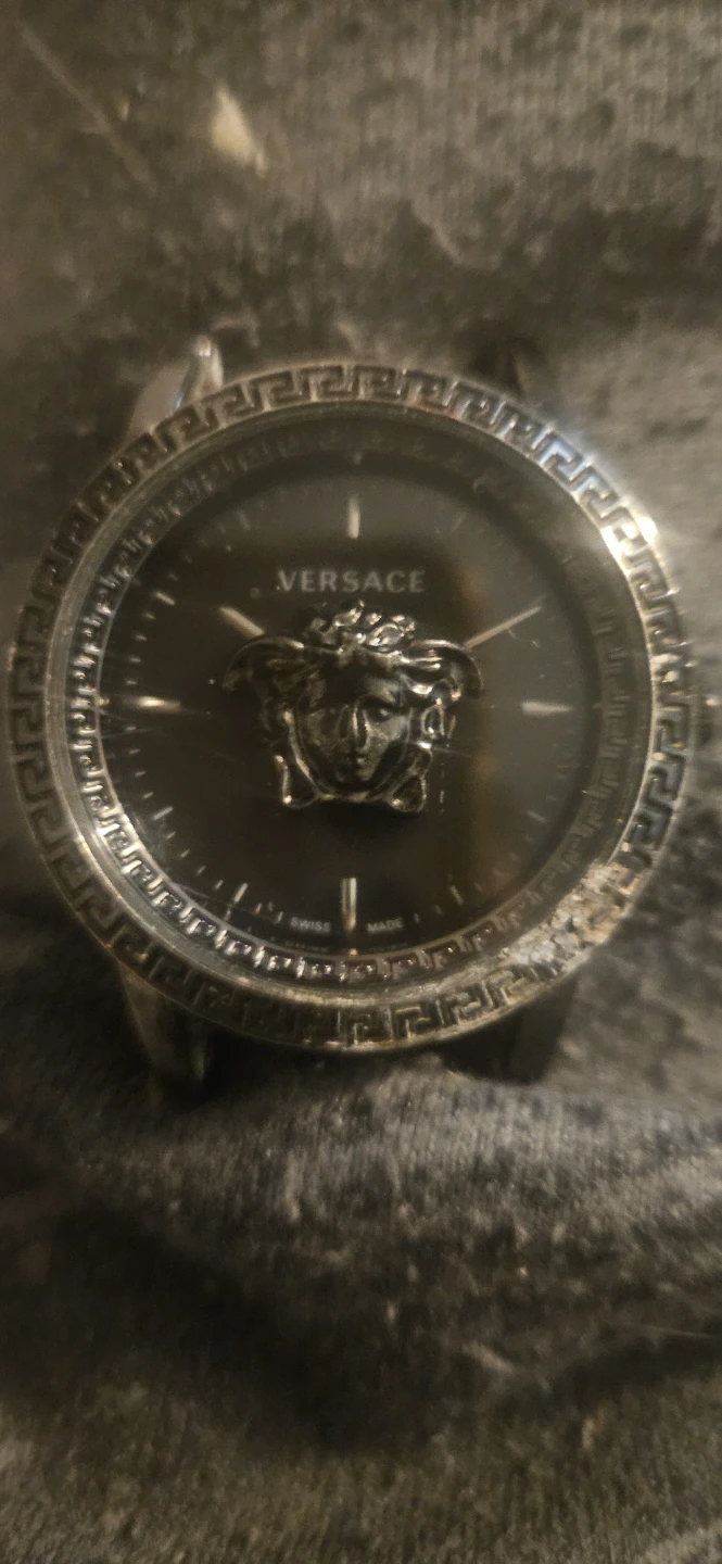 Versace Medusa Black Dial Watch