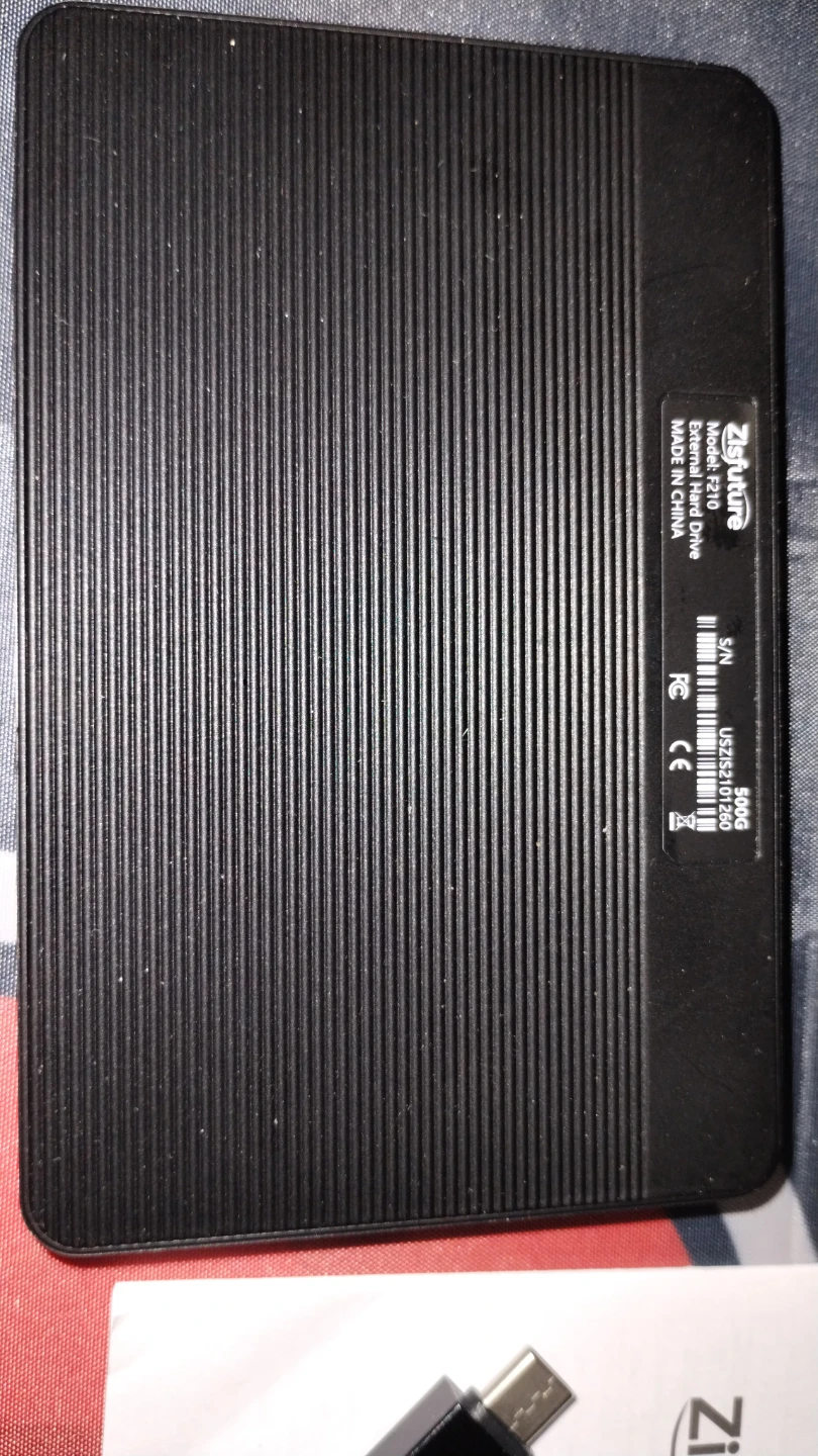Zisfuture USB 3.1, 500GB External Hard Drive - photo 2