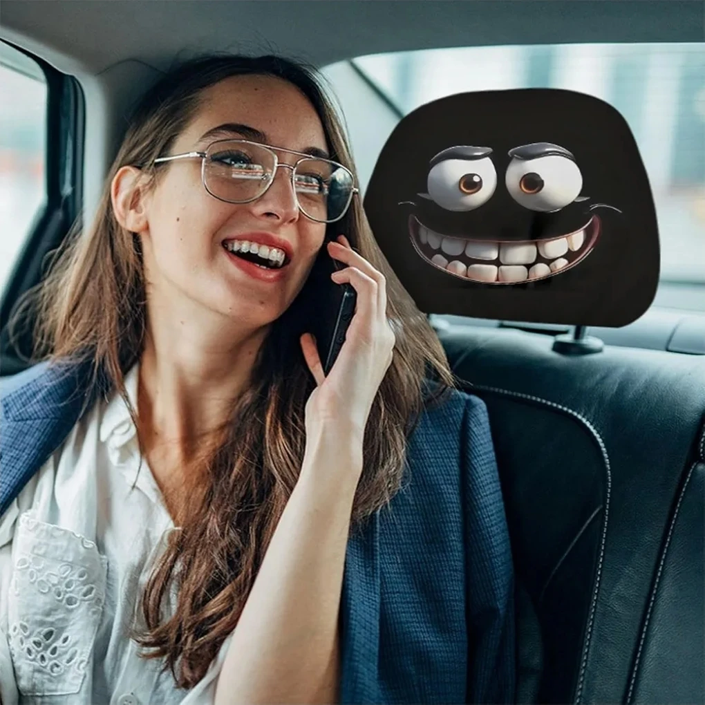 CAR HEADREST COVERS NEW - photo 2