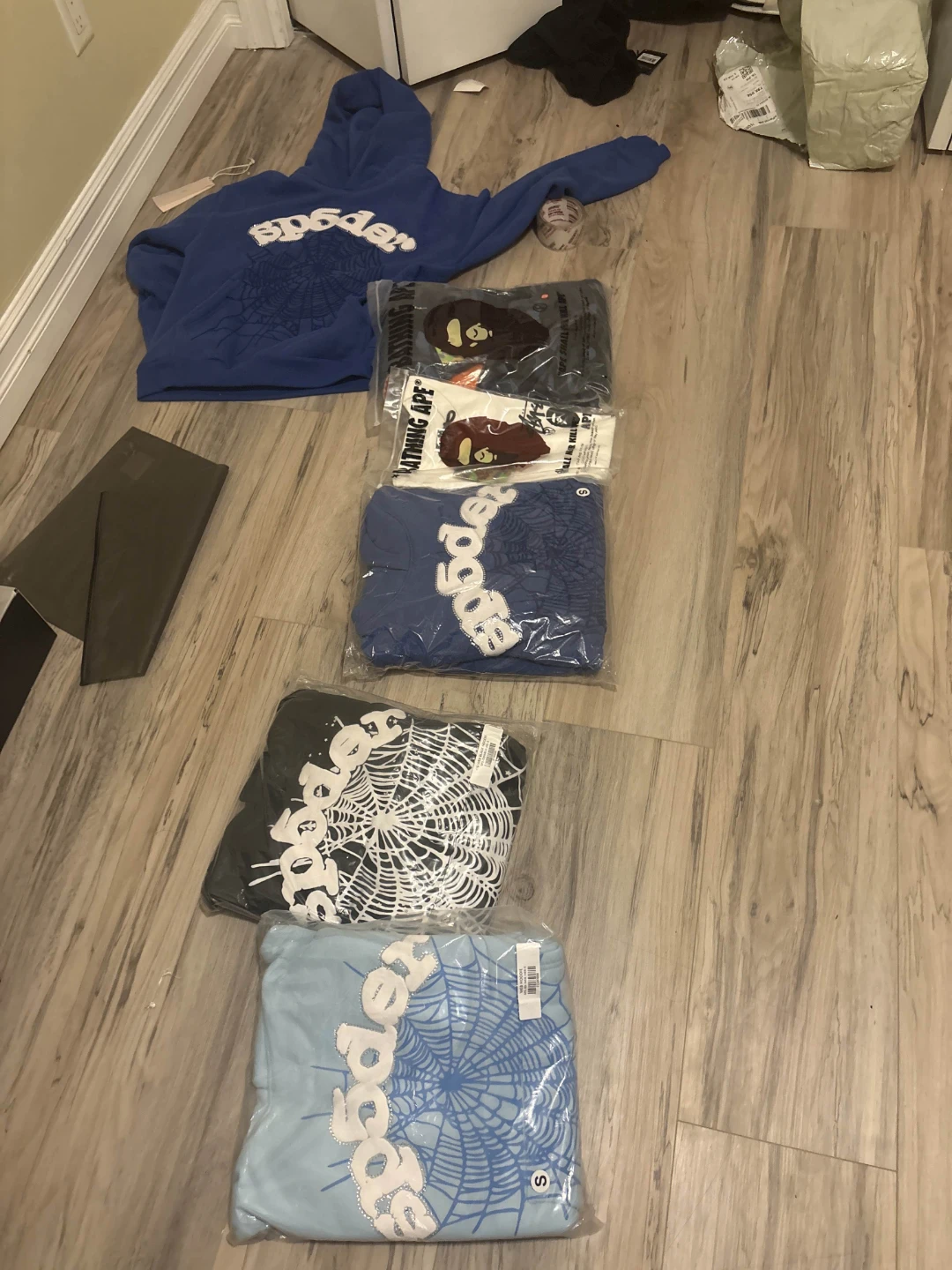 Multiple Shirts and hoodies