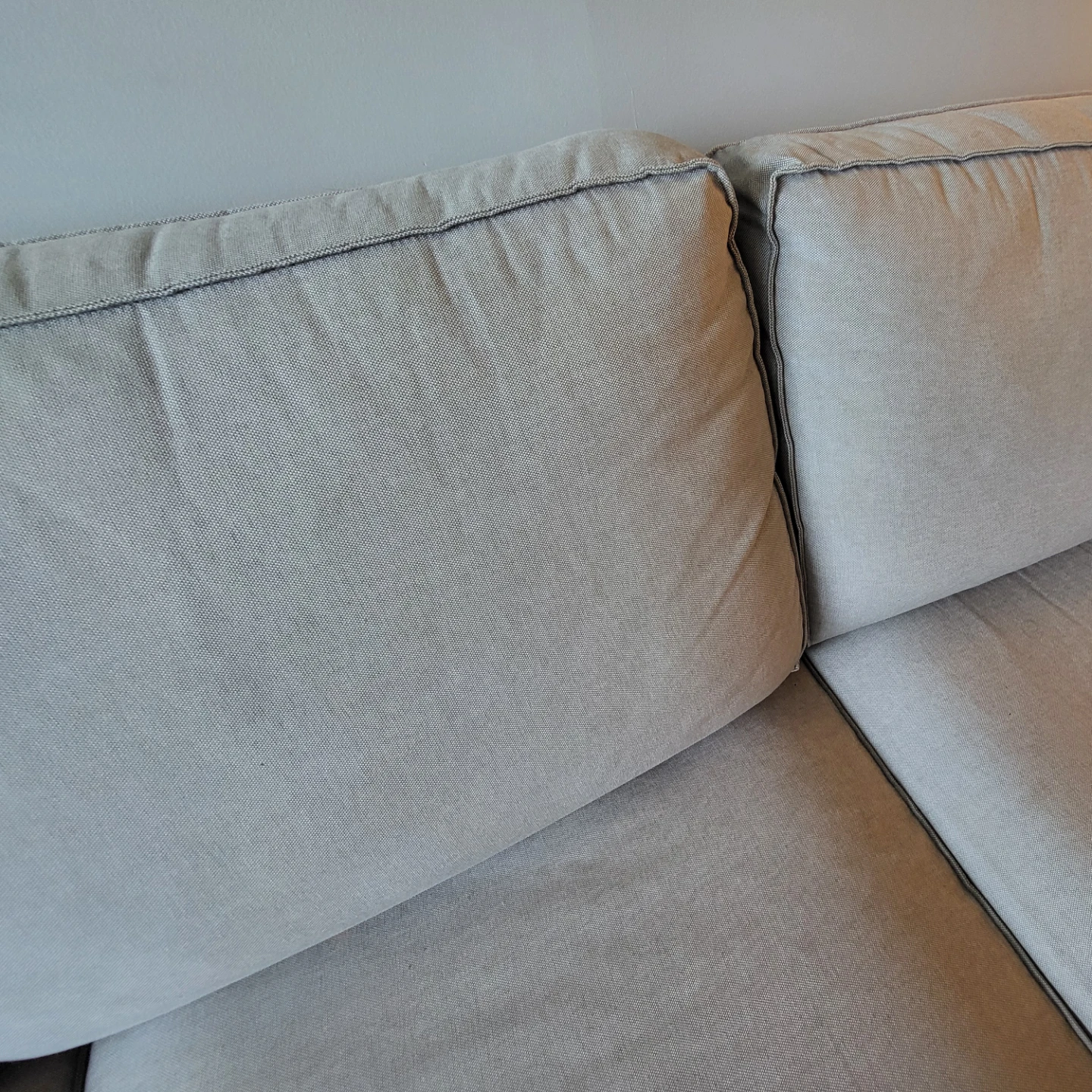 IKEA Kivik Sectional Sofa (Loveseat + Chaise) - Light Gray - photo 5