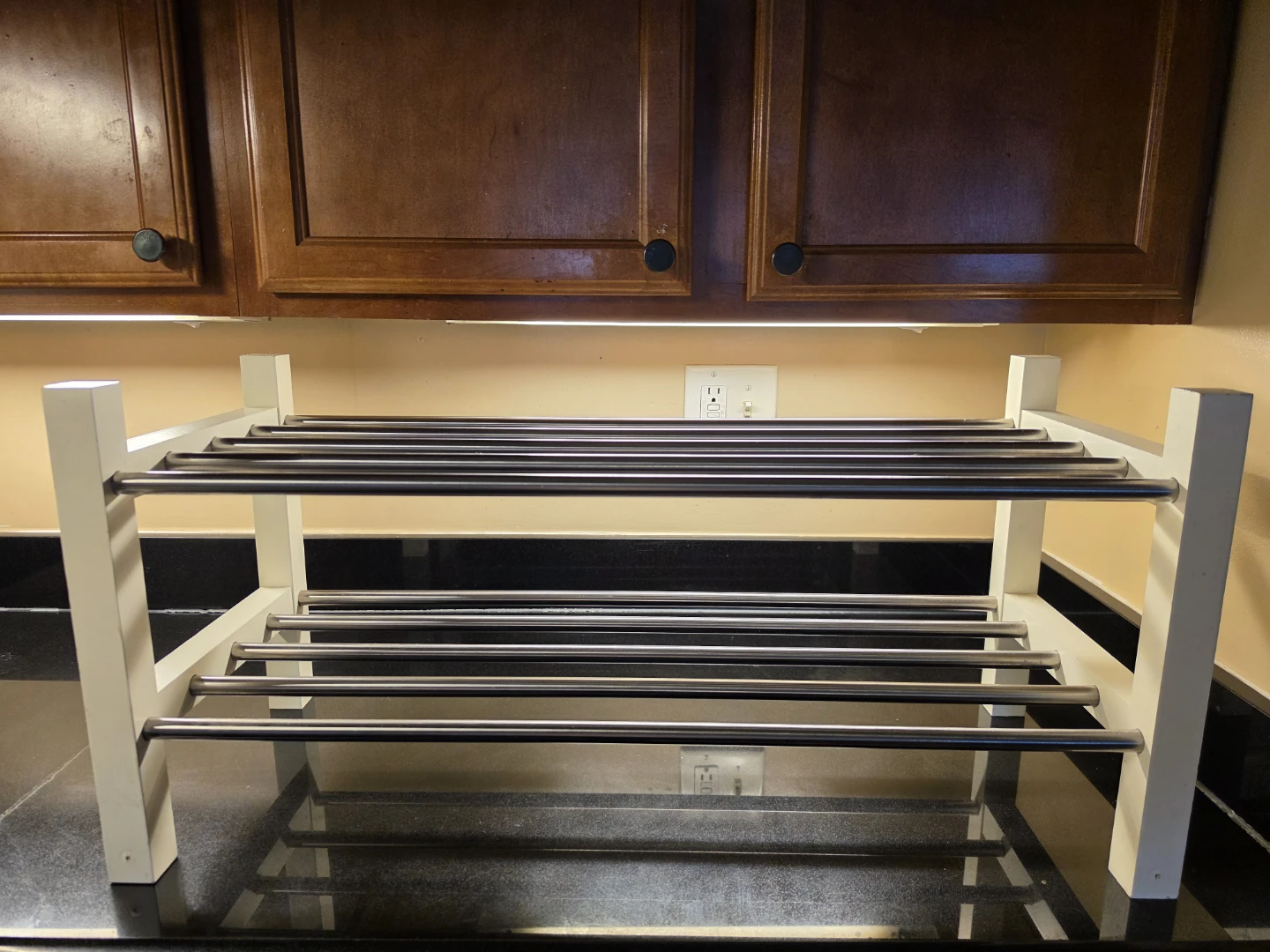 Two-Tier Shoe Rack