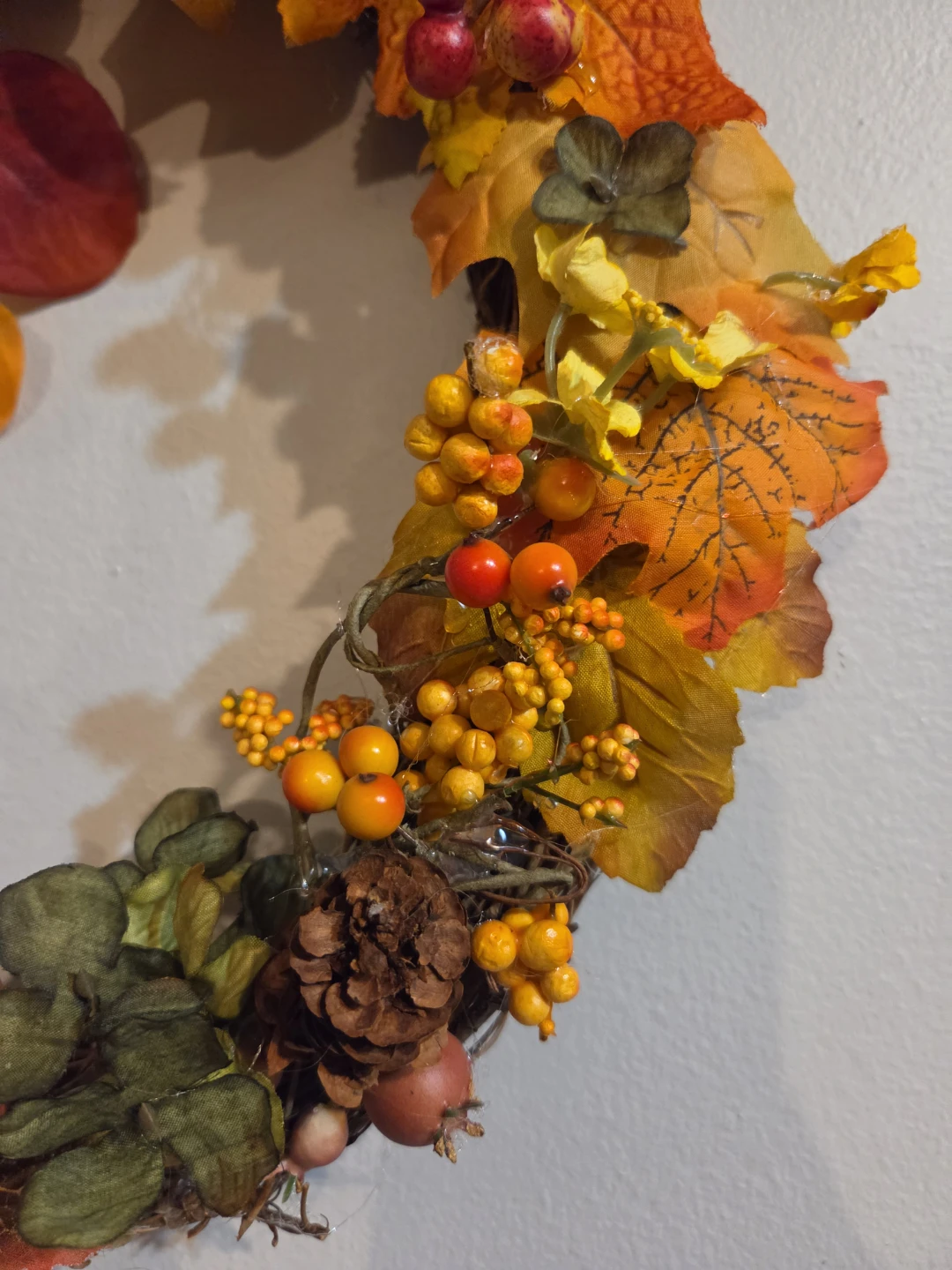 Charming Cottagecore Autumn Pumpkin Wreath - photo 4