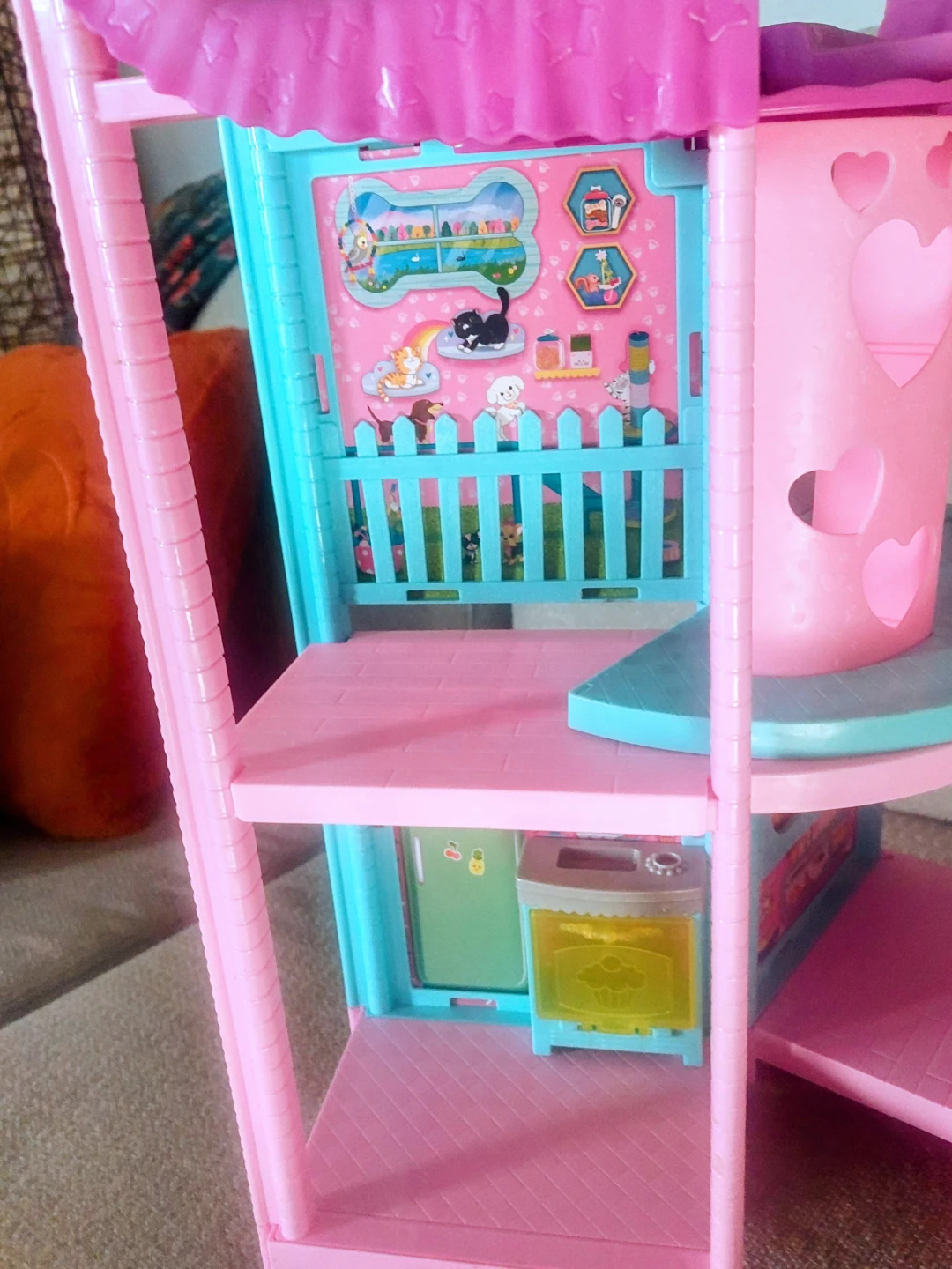 Cute Toy House with Slide - photo 3
